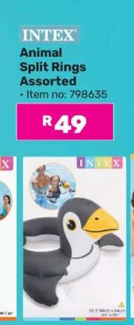 Intex Animal Split Rings Assorted