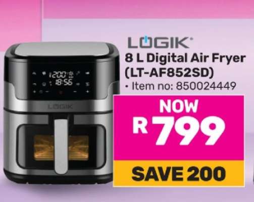 LOGIK 8 L Digital Air Fryer (LT-AF852SD)