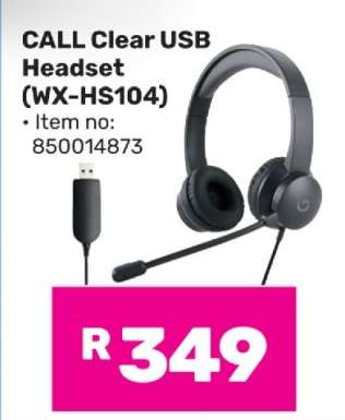 CALL Clear USB Headset (WX-HS104)