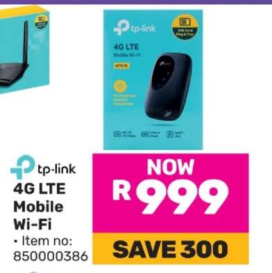 Tp-Link 4G LTE Mobile Wi-Fi