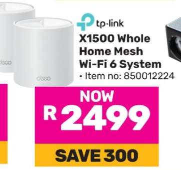 tp-link X1500 Whole Home Mesh Wi-Fi 6 System