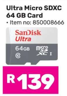 Ultra Micro SDXC 64 GB Card