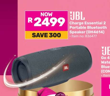 JBL Charge Essential 2 Portable Bluetooth Speaker