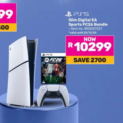 PS5 Slim Digital EA Sports FC26 Bundle