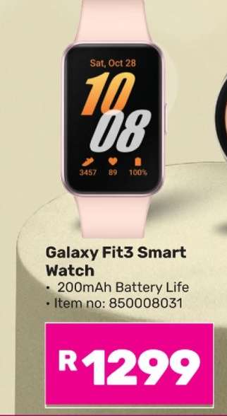 Galaxy Fit3 Smart Watch