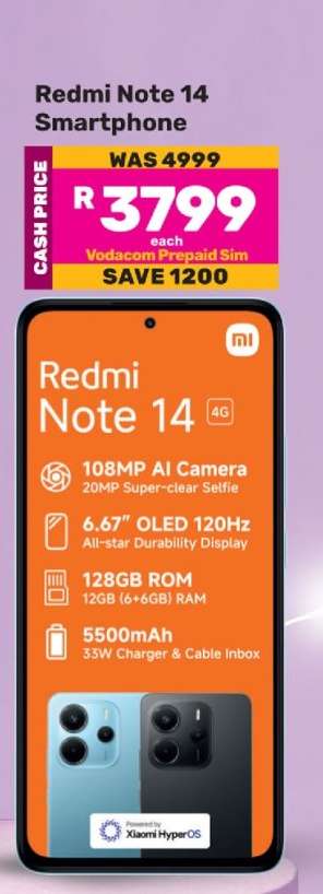 Redmi Note 14 Smartphone