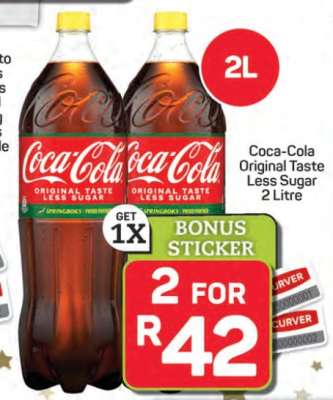 Coca-Cola Original Taste Less Sugar