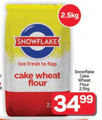 SNOWFLAKE CAKE WHEAT FLOUR