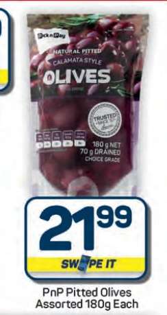 PnP Pitted Olives