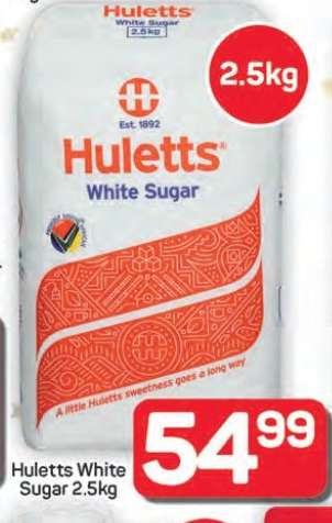 Huletts White Sugar 2.5kg