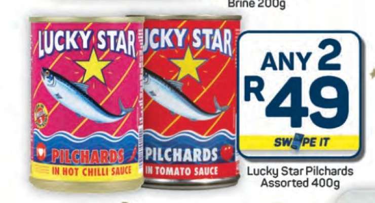 Lucky Star Pilchards Assorted-400g