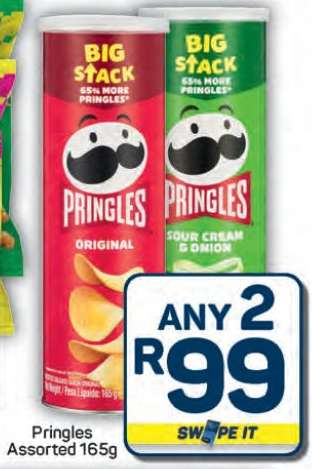 Pringles Assorted 165g
