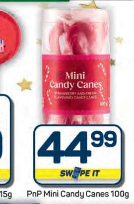PnP Mini Candy Canes 100g