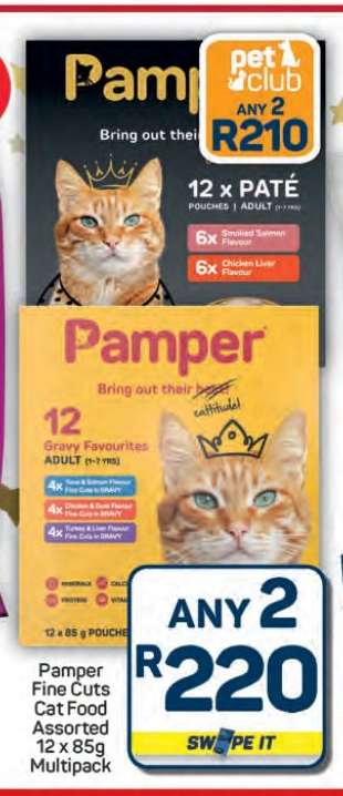 Pamper Fine Cuts Cat Food Assorted