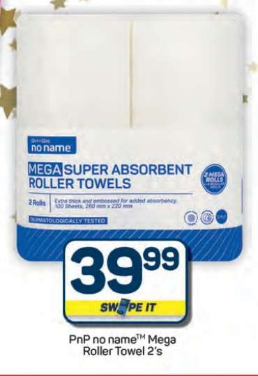 PnP no name Mega Roller Towel 2's