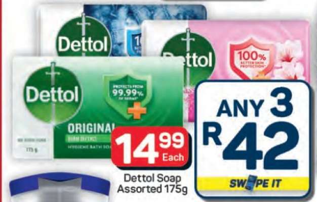 Dettol Soap Assorted 175g