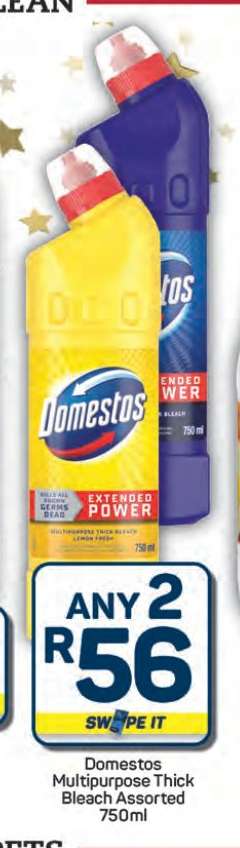Domestos Multipurpose Thick Bleach Assorted