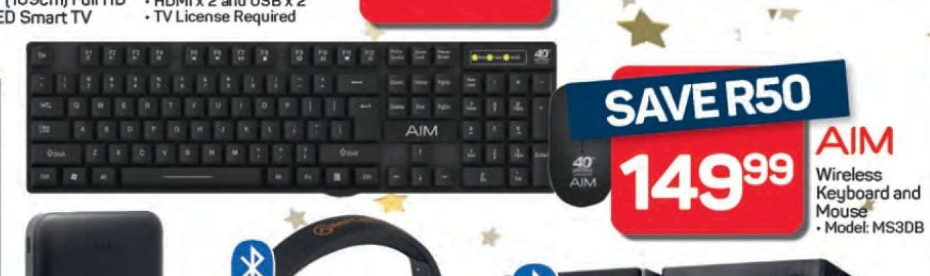 AIM Wireless Keyboard and Mouse