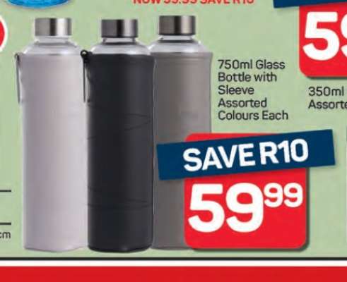 750ml Glass Bottle with Sleeve