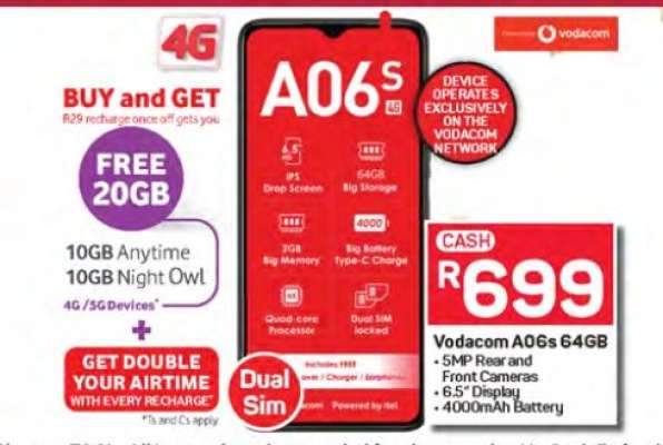 Vodacom A06s 64GB