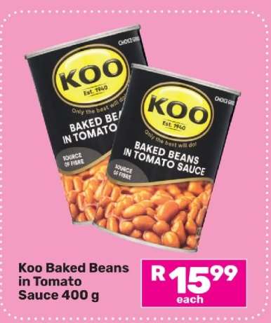 Koo Baked Beans in Tomato Sauce 400 g