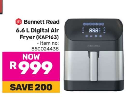 Bennett Read 6.6 L Digital Air Fryer (KAF163)