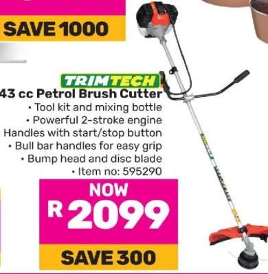 TRIMTECH 43 cc Petrol Brush Cutter