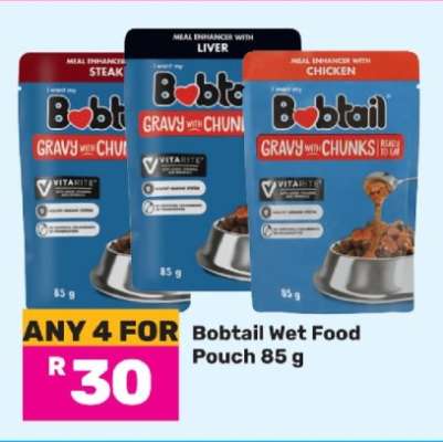 Bobtail Wet Food Pouch 85 g
