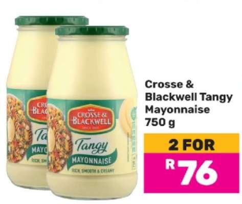 CROSSE & BLACKWELL TANGY MAYONNAISE