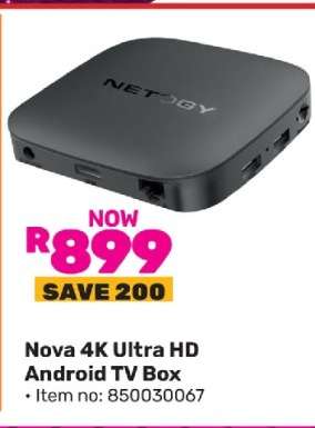 NOVA 4K Ultra HD Android TV Box