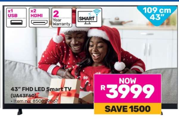 43” FHD LED Smart TV (UA43F60)