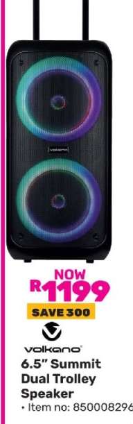 Volkano 6.5 Summit Dual Trolley Speaker