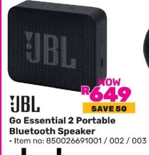JBL Go Essential 2 Portable Bluetooth Speaker
