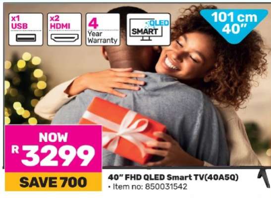 40” FHD QLED Smart TV (40A5Q)