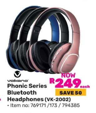 Volkano Phonic Series Bluetooth Headphones (VK-2002)