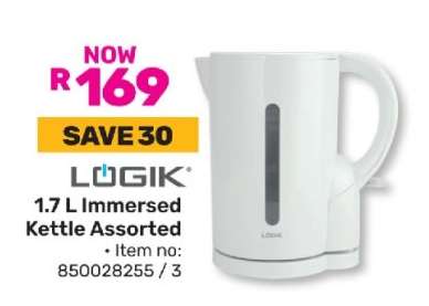 LÖGIK 1.7 L Immersed Kettle Assorted