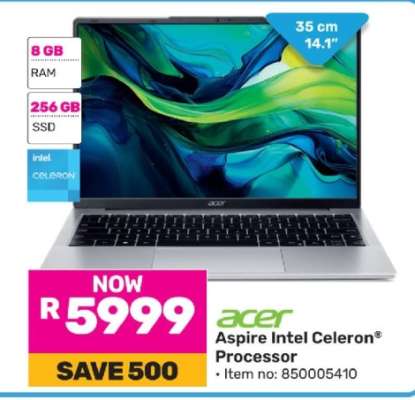 Acer Aspire Intel Celeron Processor