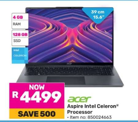 Acer Aspire Intel Celeron® Processor