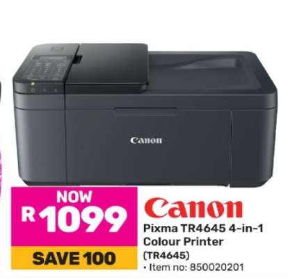Canon Pixma TR4645 4-in-1 Colour Printer