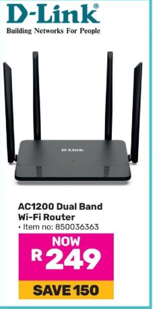D-Link AC1200 Dual Band Wi-Fi Router