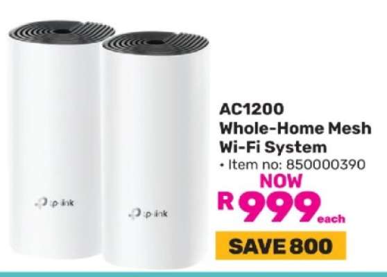 AC1200 Whole-Home Mesh Wi-Fi System