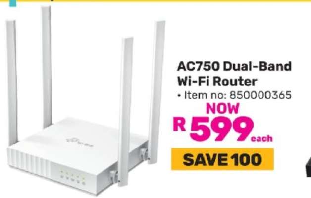 AC750 Dual-Band Wi-Fi Router