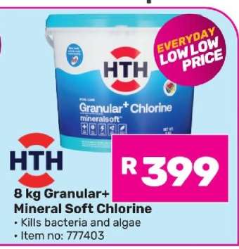 8 kg Granular + Mineral Soft Chlorine