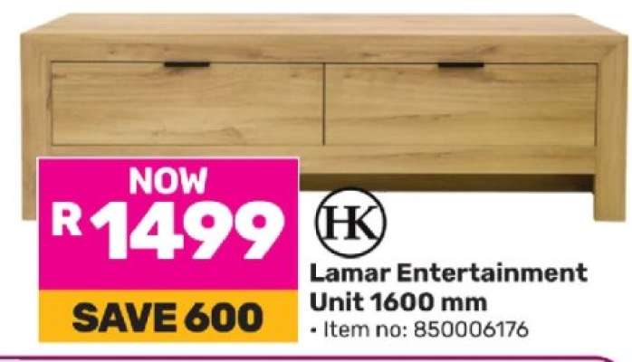 Lamar Entertainment Unit 1600 mm