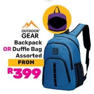 Outdoor Gear Backpack or Duffle Bag
