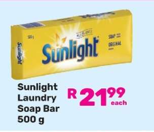 Sunlight Laundry Soap Bar 500 g