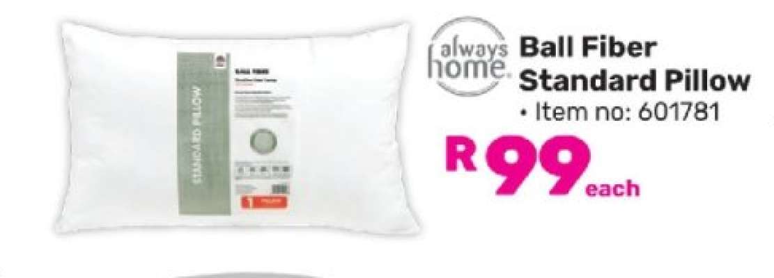 Ball Fiber Standard Pillow