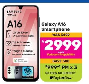 Galaxy A16 Smartphone