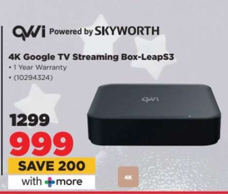 4K Google TV Streaming Box-LeapS3