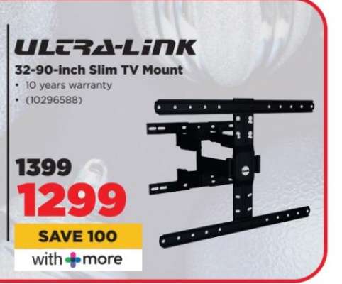 Ultra-Link 32-90-Inch Slim TV Mount